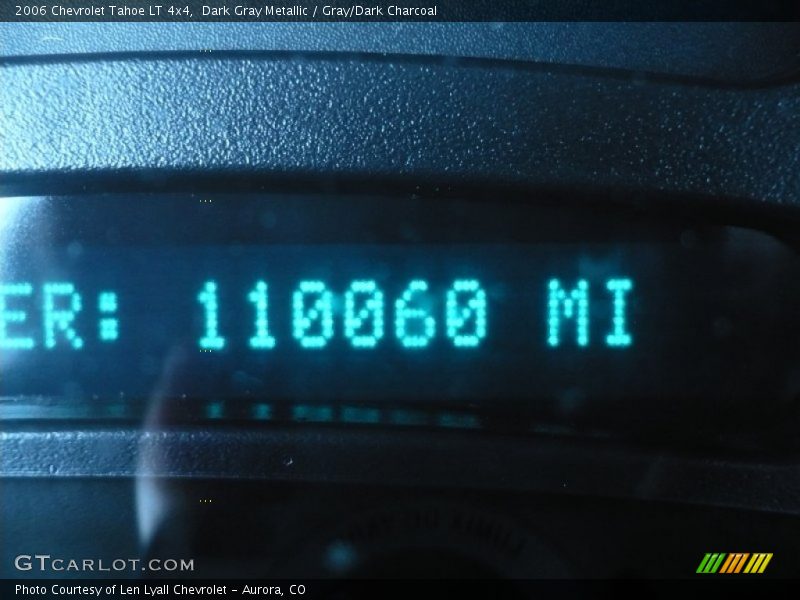Dark Gray Metallic / Gray/Dark Charcoal 2006 Chevrolet Tahoe LT 4x4
