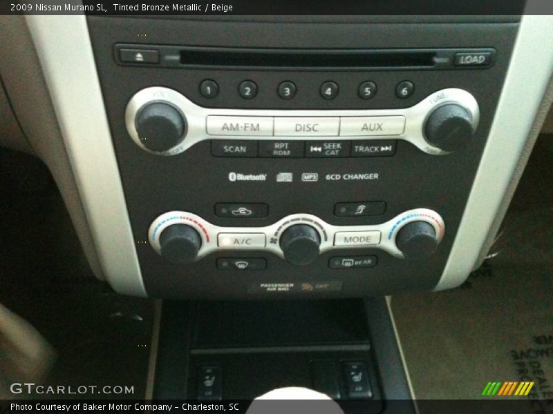 Tinted Bronze Metallic / Beige 2009 Nissan Murano SL