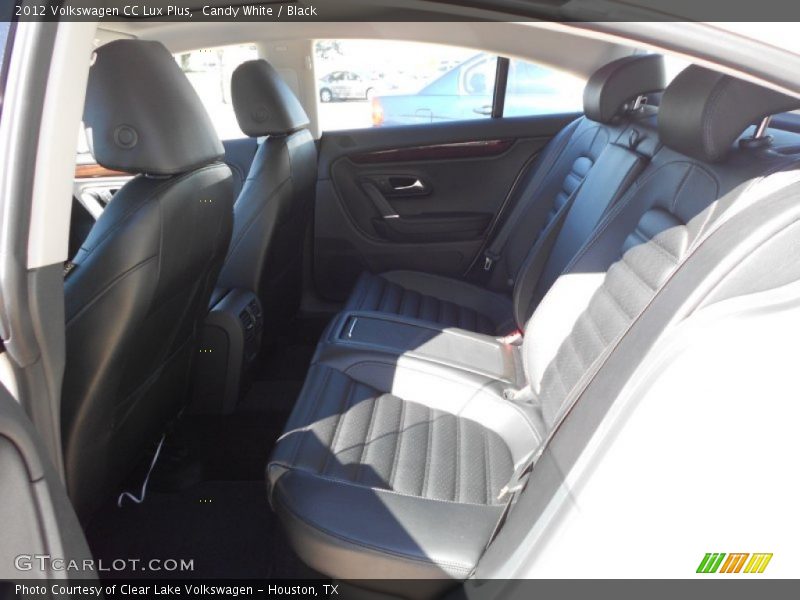 Candy White / Black 2012 Volkswagen CC Lux Plus