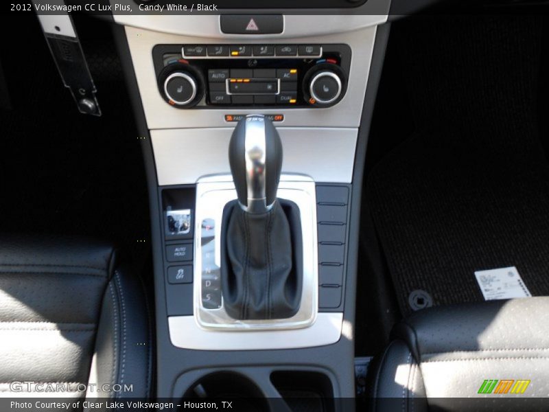 Candy White / Black 2012 Volkswagen CC Lux Plus