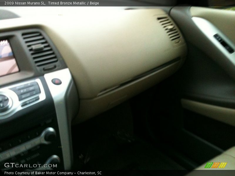 Tinted Bronze Metallic / Beige 2009 Nissan Murano SL