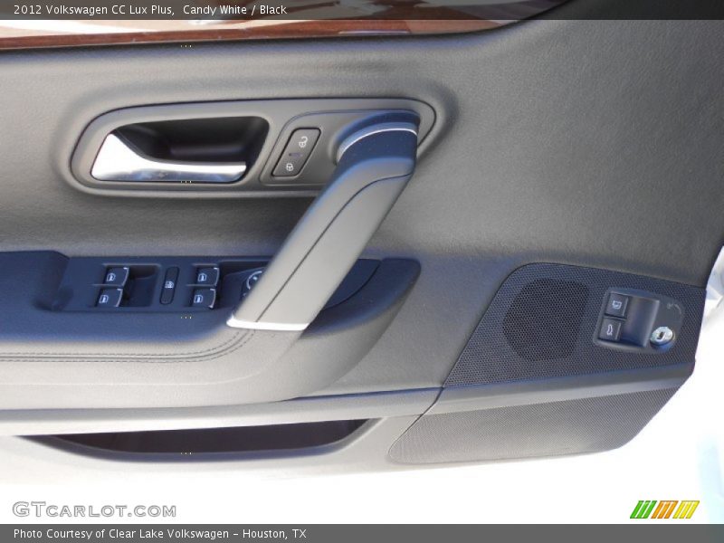 Candy White / Black 2012 Volkswagen CC Lux Plus