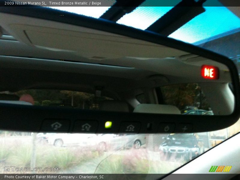 Tinted Bronze Metallic / Beige 2009 Nissan Murano SL