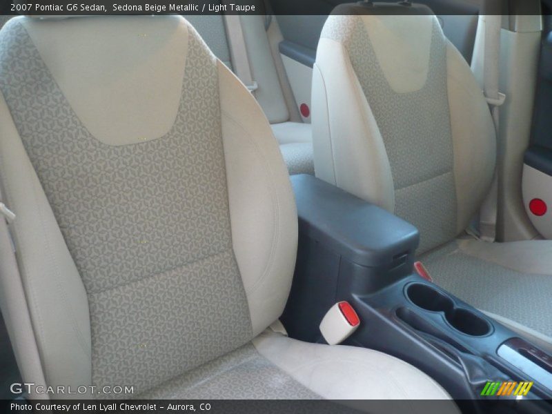 Sedona Beige Metallic / Light Taupe 2007 Pontiac G6 Sedan