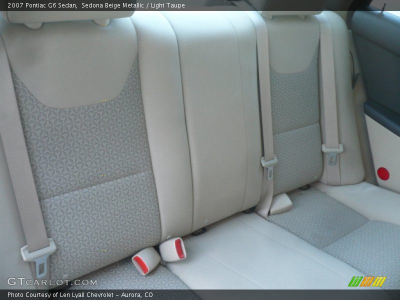 Sedona Beige Metallic / Light Taupe 2007 Pontiac G6 Sedan