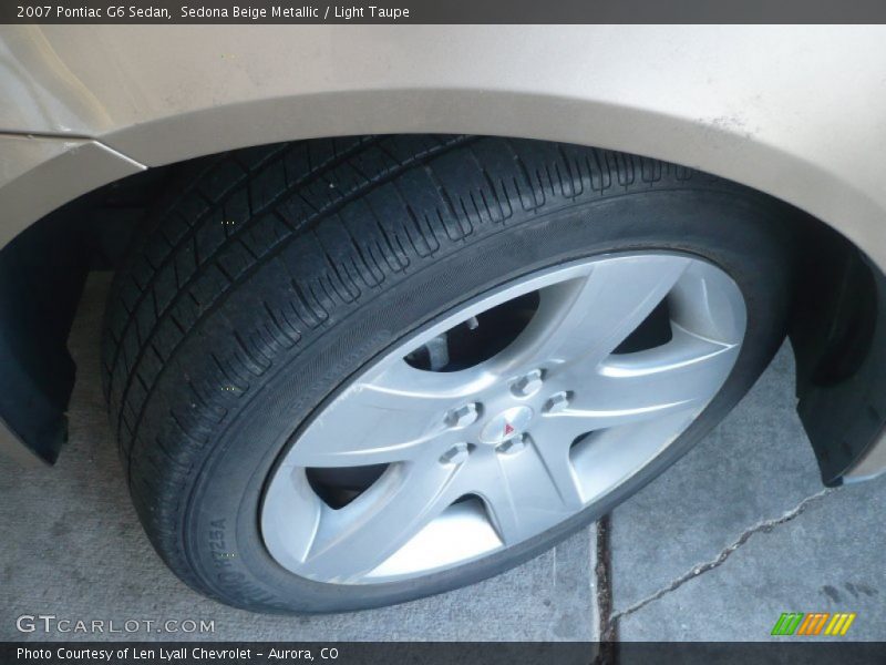 Sedona Beige Metallic / Light Taupe 2007 Pontiac G6 Sedan
