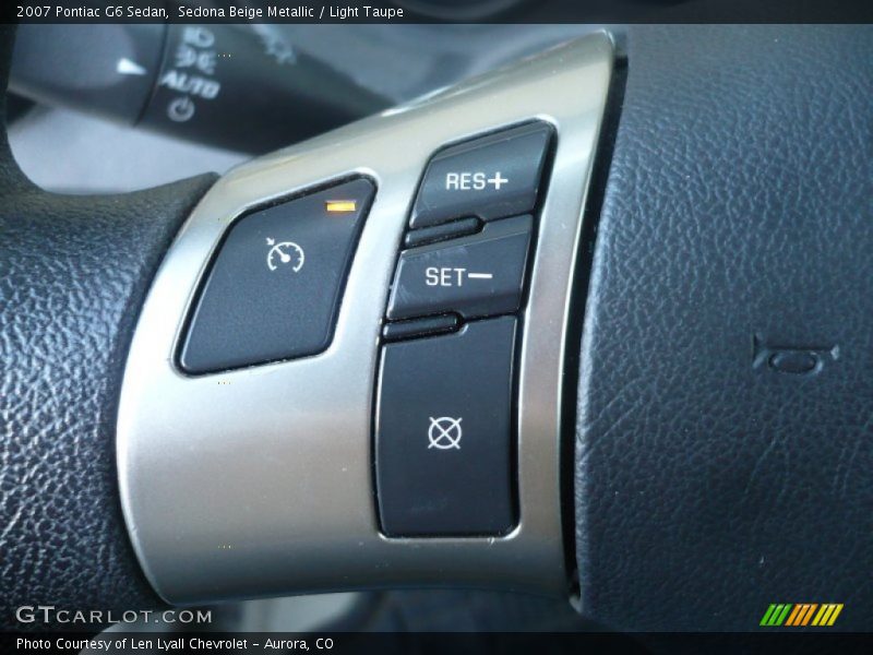 Sedona Beige Metallic / Light Taupe 2007 Pontiac G6 Sedan
