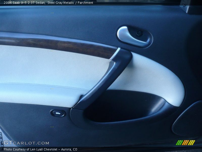 Steel Gray Metallic / Parchment 2006 Saab 9-5 2.3T Sedan