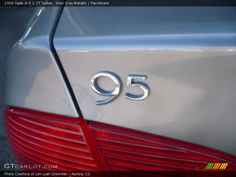 Steel Gray Metallic / Parchment 2006 Saab 9-5 2.3T Sedan