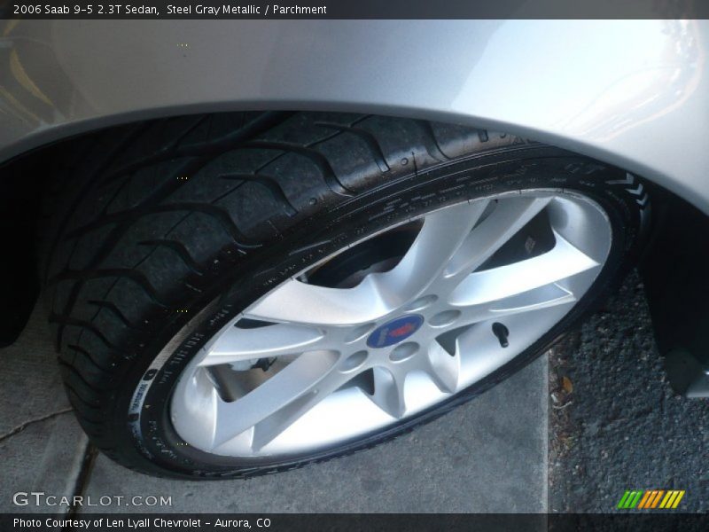 Steel Gray Metallic / Parchment 2006 Saab 9-5 2.3T Sedan