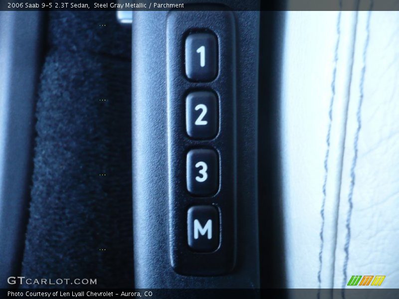 Steel Gray Metallic / Parchment 2006 Saab 9-5 2.3T Sedan