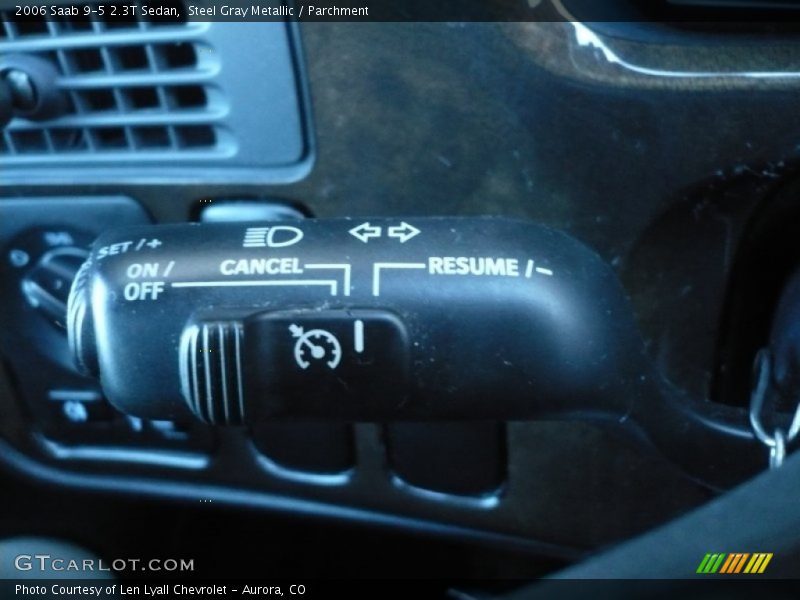 Steel Gray Metallic / Parchment 2006 Saab 9-5 2.3T Sedan