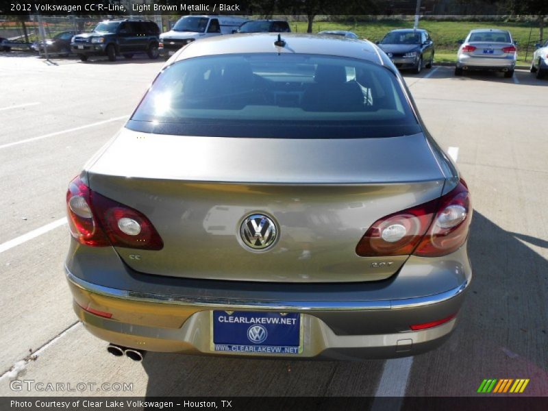 Light Brown Metallic / Black 2012 Volkswagen CC R-Line