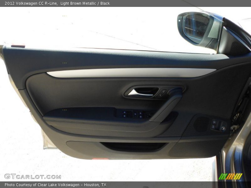 Light Brown Metallic / Black 2012 Volkswagen CC R-Line