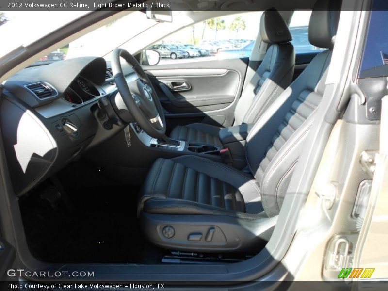 Light Brown Metallic / Black 2012 Volkswagen CC R-Line