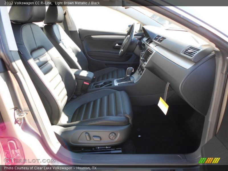 Light Brown Metallic / Black 2012 Volkswagen CC R-Line