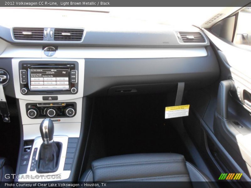 Light Brown Metallic / Black 2012 Volkswagen CC R-Line