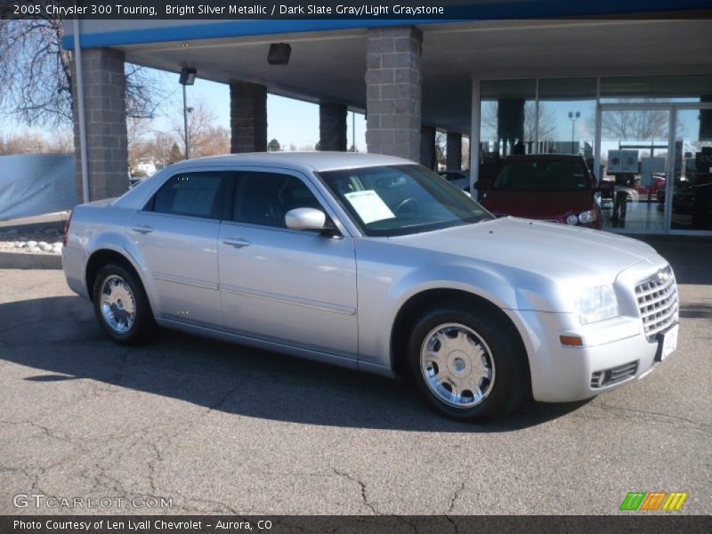 Bright Silver Metallic / Dark Slate Gray/Light Graystone 2005 Chrysler 300 Touring