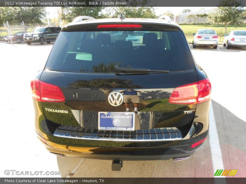 Black / Saddle Brown 2012 Volkswagen Touareg TDI Lux 4XMotion