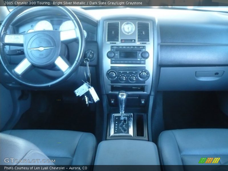 Bright Silver Metallic / Dark Slate Gray/Light Graystone 2005 Chrysler 300 Touring