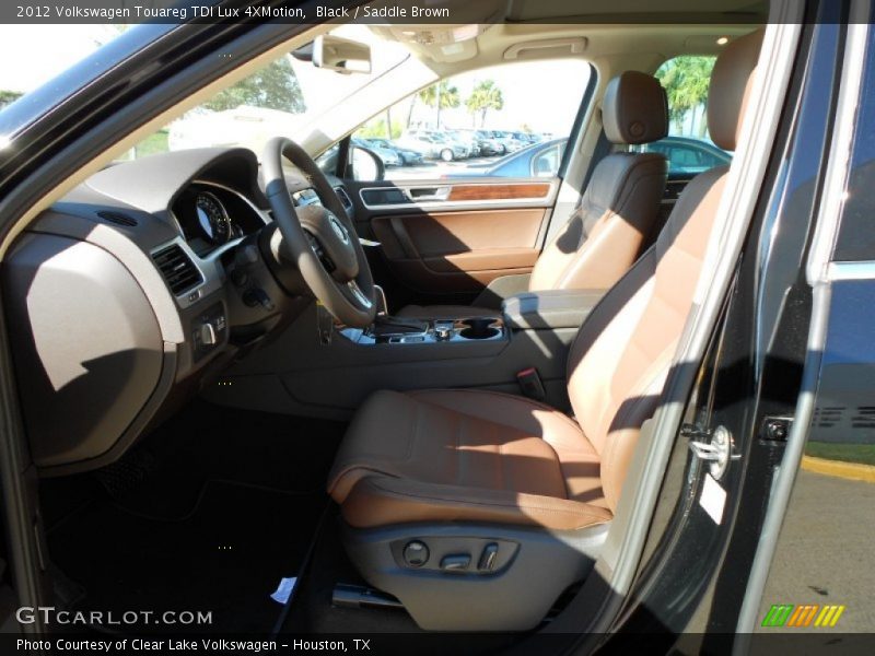  2012 Touareg TDI Lux 4XMotion Saddle Brown Interior