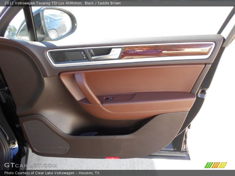Black / Saddle Brown 2012 Volkswagen Touareg TDI Lux 4XMotion