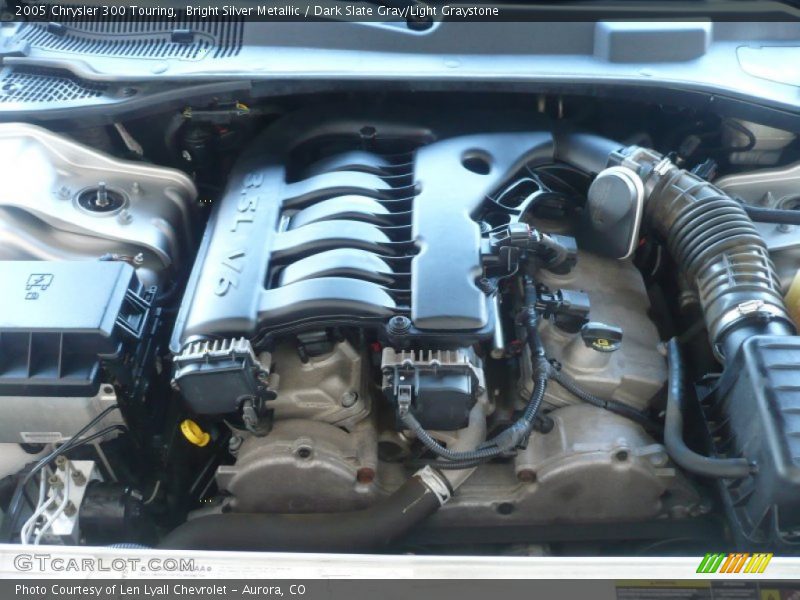 Bright Silver Metallic / Dark Slate Gray/Light Graystone 2005 Chrysler 300 Touring
