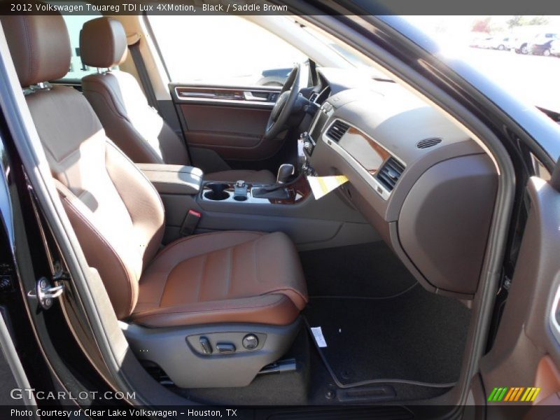  2012 Touareg TDI Lux 4XMotion Saddle Brown Interior