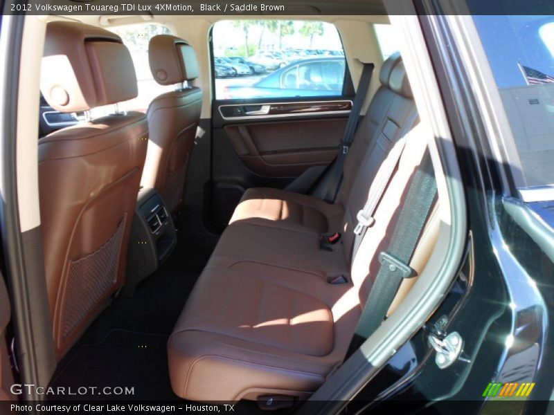 Black / Saddle Brown 2012 Volkswagen Touareg TDI Lux 4XMotion