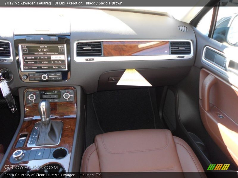 Black / Saddle Brown 2012 Volkswagen Touareg TDI Lux 4XMotion