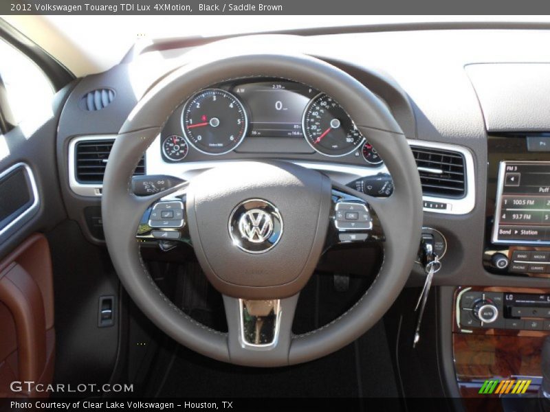  2012 Touareg TDI Lux 4XMotion Steering Wheel