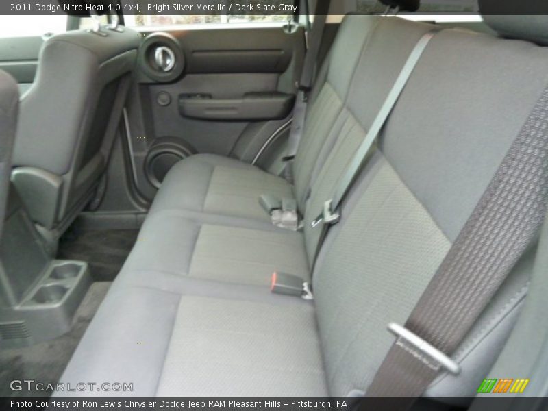 Bright Silver Metallic / Dark Slate Gray 2011 Dodge Nitro Heat 4.0 4x4