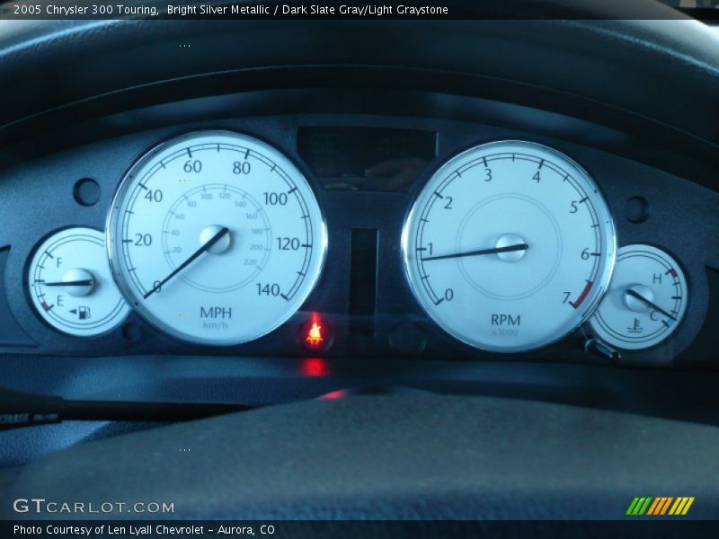 Bright Silver Metallic / Dark Slate Gray/Light Graystone 2005 Chrysler 300 Touring