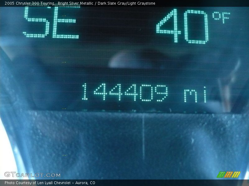 Bright Silver Metallic / Dark Slate Gray/Light Graystone 2005 Chrysler 300 Touring