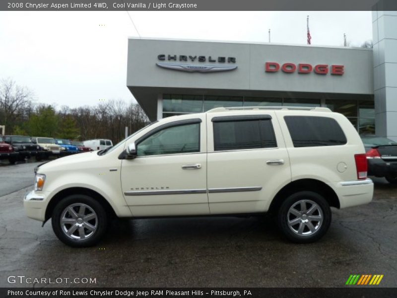 Cool Vanilla / Light Graystone 2008 Chrysler Aspen Limited 4WD
