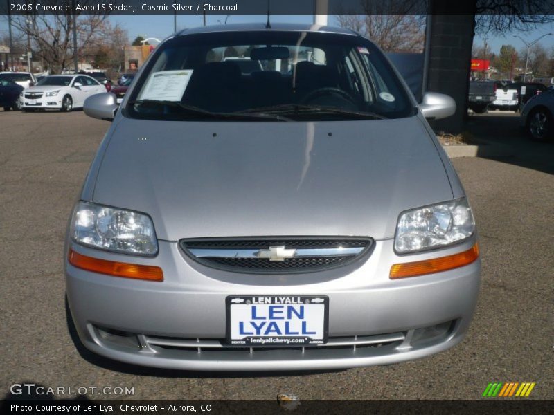 Cosmic Silver / Charcoal 2006 Chevrolet Aveo LS Sedan