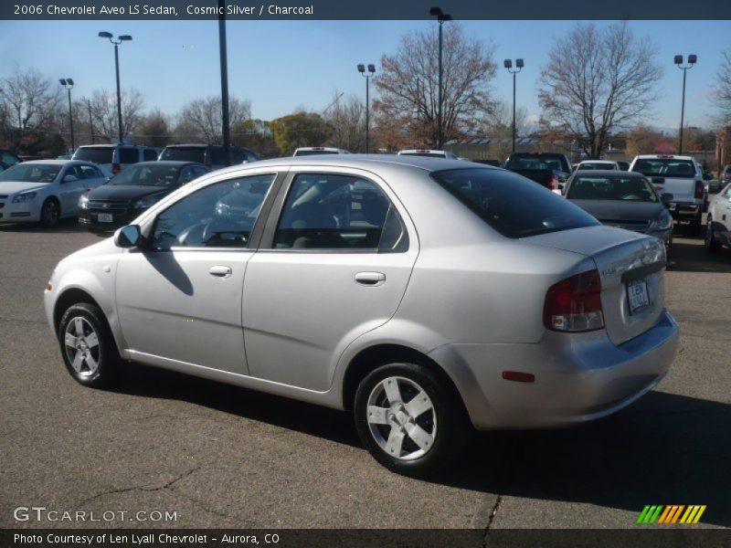 Cosmic Silver / Charcoal 2006 Chevrolet Aveo LS Sedan