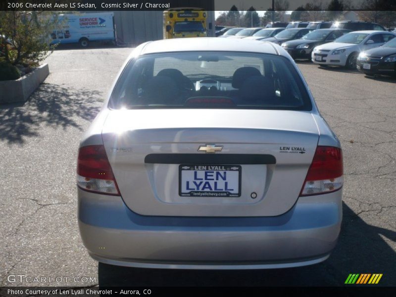 Cosmic Silver / Charcoal 2006 Chevrolet Aveo LS Sedan