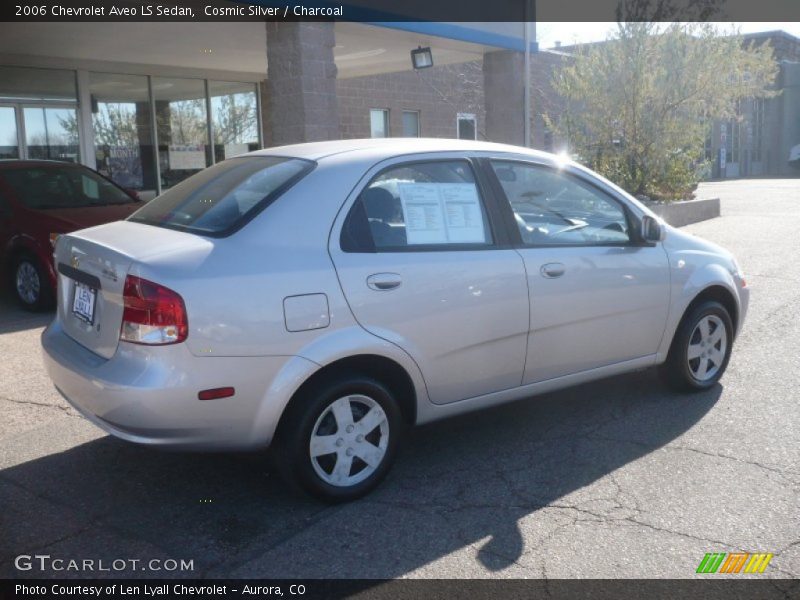 Cosmic Silver / Charcoal 2006 Chevrolet Aveo LS Sedan