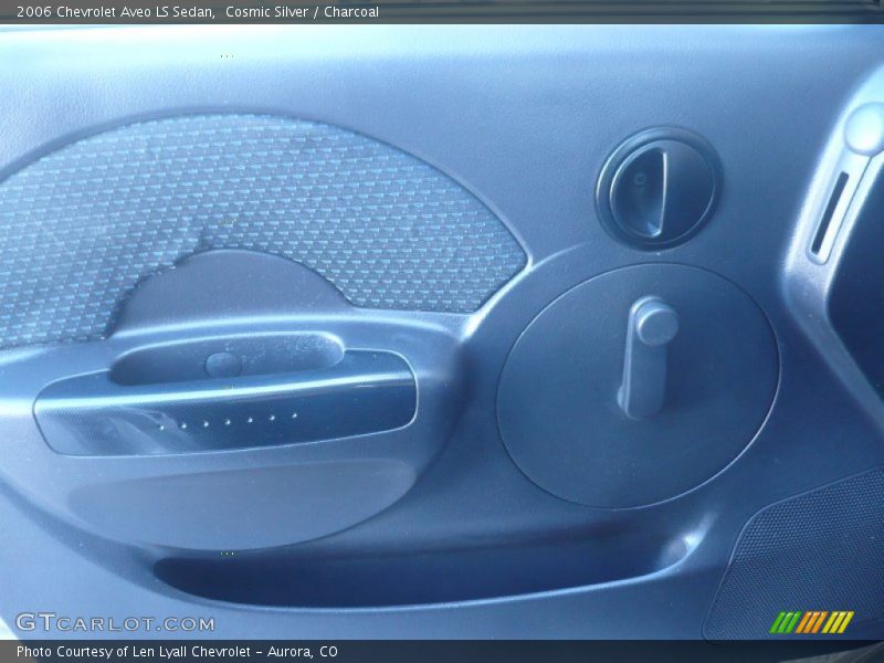 Cosmic Silver / Charcoal 2006 Chevrolet Aveo LS Sedan
