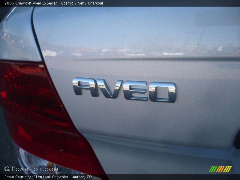 Cosmic Silver / Charcoal 2006 Chevrolet Aveo LS Sedan