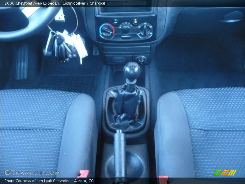 Cosmic Silver / Charcoal 2006 Chevrolet Aveo LS Sedan