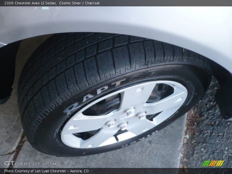 Cosmic Silver / Charcoal 2006 Chevrolet Aveo LS Sedan