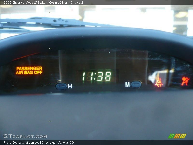 Cosmic Silver / Charcoal 2006 Chevrolet Aveo LS Sedan