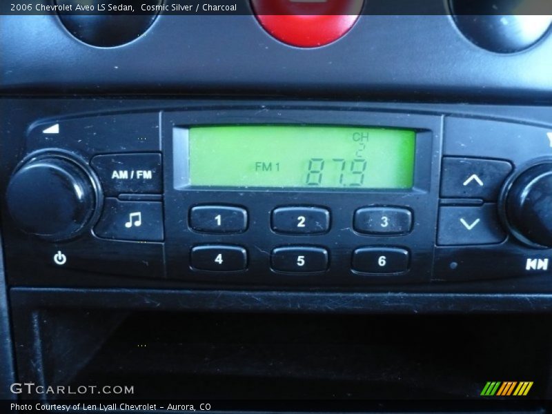 Cosmic Silver / Charcoal 2006 Chevrolet Aveo LS Sedan
