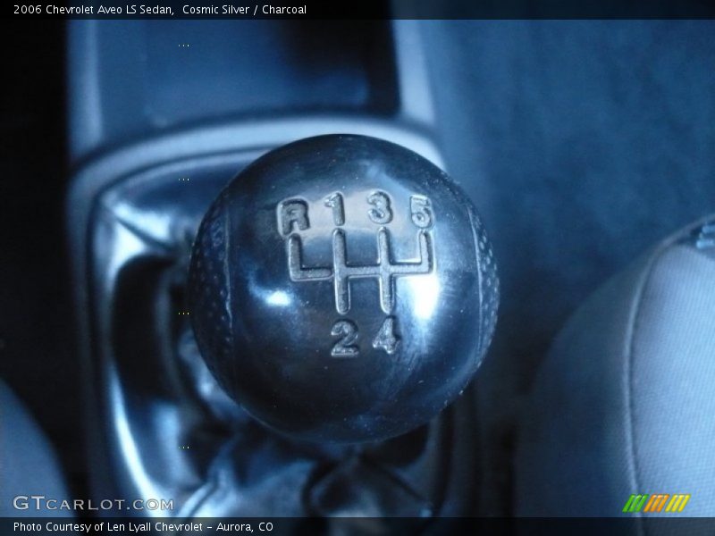 Cosmic Silver / Charcoal 2006 Chevrolet Aveo LS Sedan