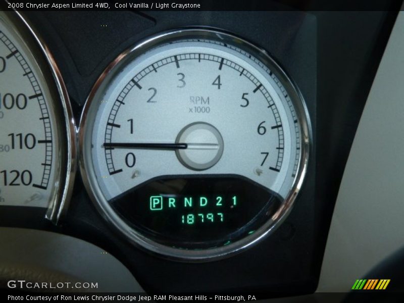Cool Vanilla / Light Graystone 2008 Chrysler Aspen Limited 4WD