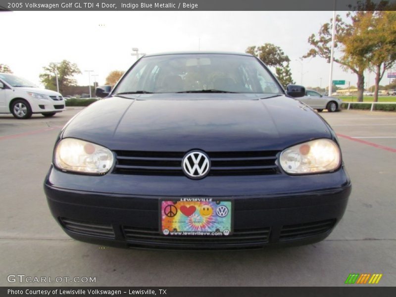 Indigo Blue Metallic / Beige 2005 Volkswagen Golf GL TDI 4 Door