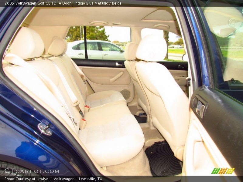 Indigo Blue Metallic / Beige 2005 Volkswagen Golf GL TDI 4 Door