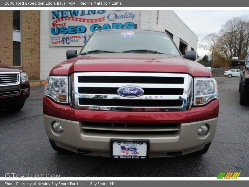 Redfire Metallic / Camel 2008 Ford Expedition Eddie Bauer 4x4